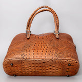American Darling Tote Crocodile Embossed Genuine Leather Western Women Bag Handbag Purse | Travel Bags College Casual