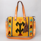 American Darling Tote Saddle Blanket Genuine Leather Women Bag Western Handbag Purse