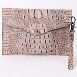 American Darling Crocodile Embossed Genuine Leather Women Bag Western Handbag Purse