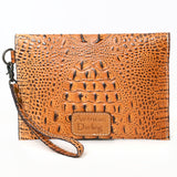 American Darling Crocodile Embossed Genuine Leather Women Bag Western Handbag Purse