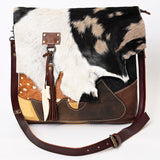 American Darling ADBG1056 Crossbody Hair-On Genuine Leather Women Bag Western Handbag Purse