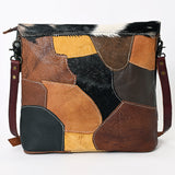 American Darling ADBG1056 Crossbody Hair-On Genuine Leather Women Bag Western Handbag Purse