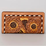 American Darling Clutch Hand Tooled Genuine Leather Women Bag Western Handbag Purse