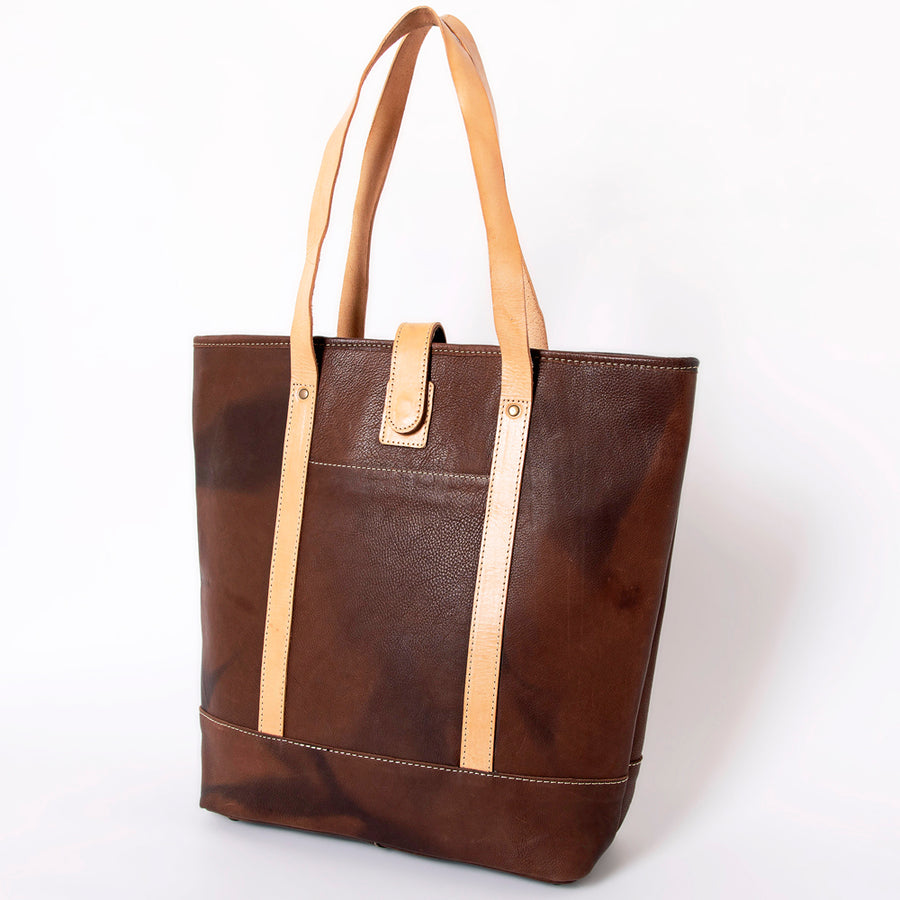 American Darling Tote Full Grain Genuine Leather Western Women Bag Handbag Purse | Travel Bags College Casual - Uhorse