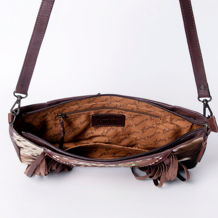 American Darling Wallet Hand tooled Genuine Leather Women Bag Western Handbag Purse | Handbags