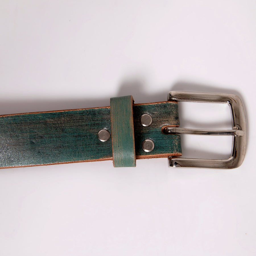 American Darling Full Grain Genuine Leather Belt Men and Women Western with Removable Buckle