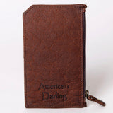 American Darling ADCCM101B Card-Holder Hair On Genuine Leather women bag western handbag purse