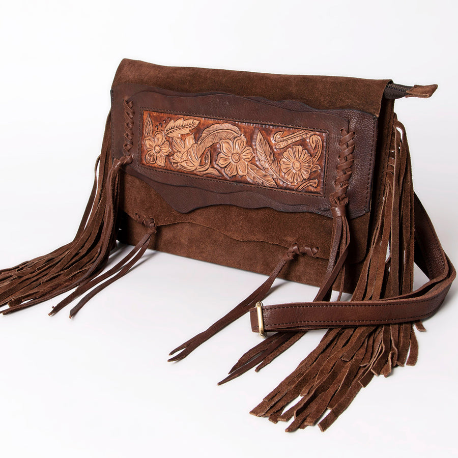 American Darling Cross Body Hand Tooled Genuine Leather Western Women Bag | Handbag Purse Crossbody for Cute - Uhorse
