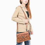 ADBG1057 American Darling Wallet Hand Tooled Genuine Leather women bag western handbag purse