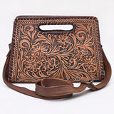 ADBG1060 American Darling Clutch Hand Tooled Genuine Leather women bag western handbag purse