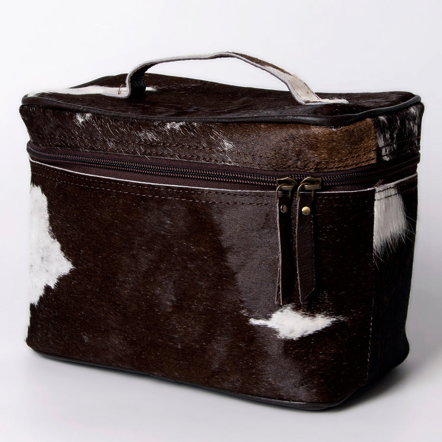 American Darling Hair-On Cowhide Genuine Leather Jewelry Case - Uhorse