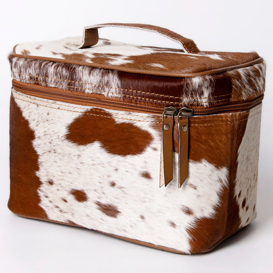 American Darling Hair-On Cowhide Genuine Leather Jewelry Case - Uhorse
