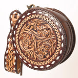 ADBGF135C American Darling Hand Tooled Genuine Leather Women Bag Western Handbag Purse