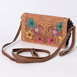 American Darling Hand Tooled Leather Organiser Bag - Uhorse