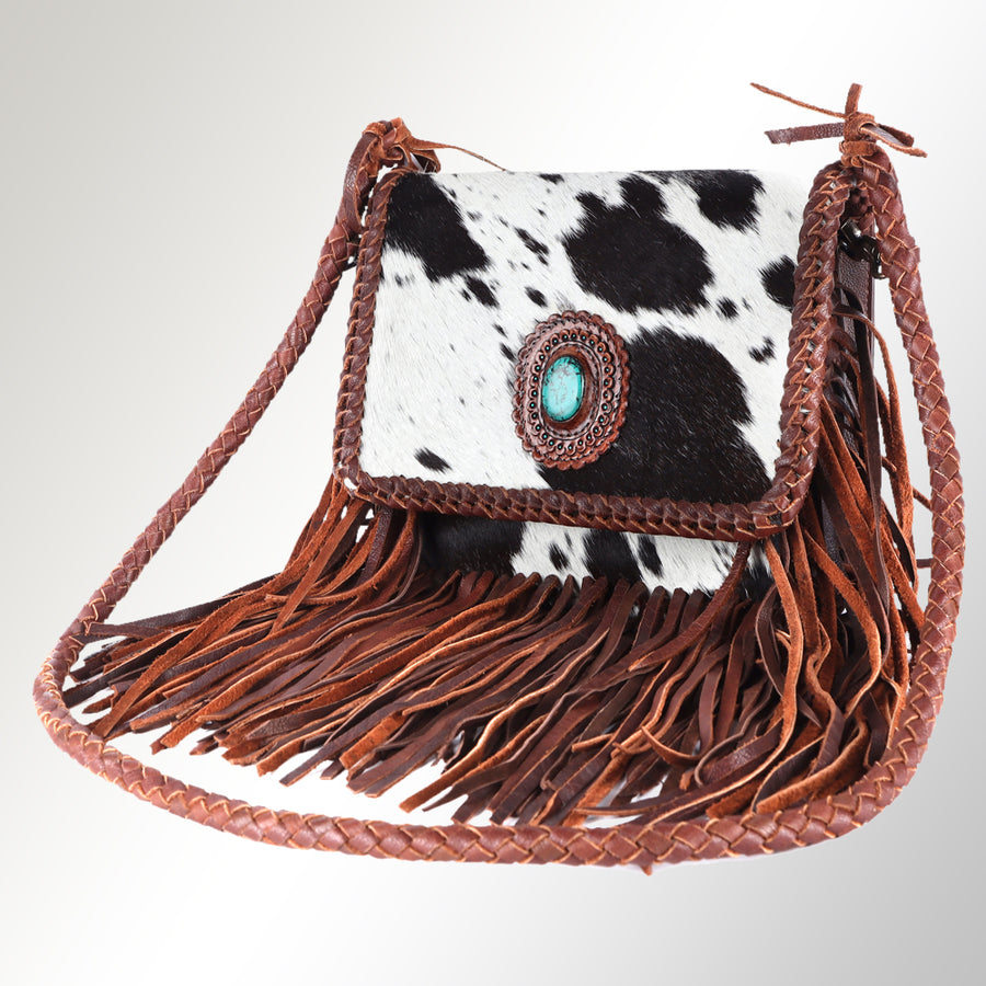 American Darling Cross Body Hair on Genuine Leather Western Women Bag | Handbag Purse Crossbody for Cute - Uhorse