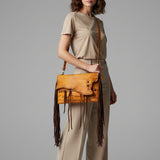 American Darling Small Crossbody Full Grain Genuine Leather Western Women Bag Handbag Purse