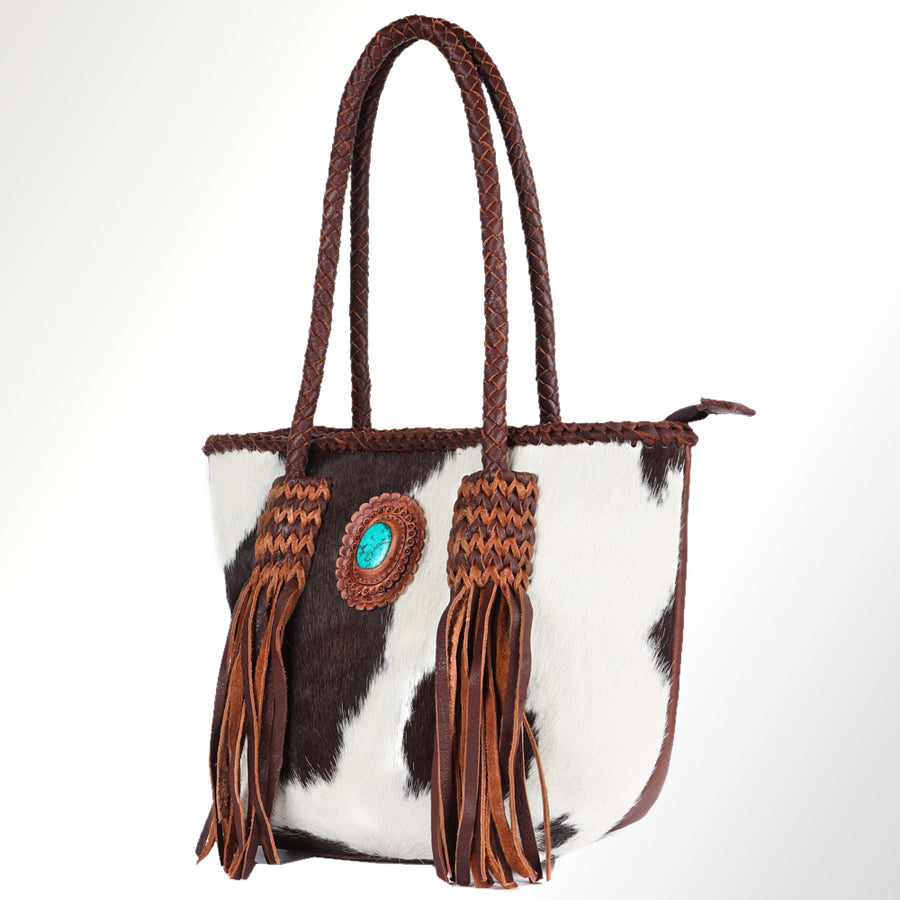 American Darling Tote Hair on Genuine Leather Western Women Bag | Handbag Purse for Cute - Hilason