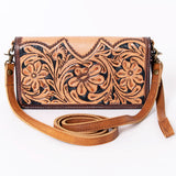 Ohlay Bags SKBM101D Organiser Hand Tooled Genuine Leather Women Bag Western Handbag Purse