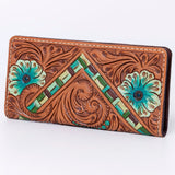 American Darling Clutch Hand Tooled Genuine Leather Women Bag Western Handbag Purse