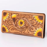 American Darling Clutch Hand Tooled Genuine Leather Women Bag Western Handbag Purse