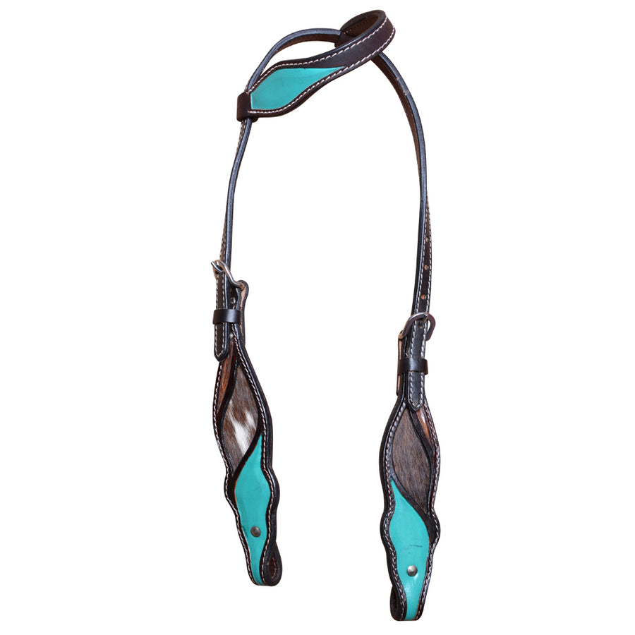 COMFYTACK W. H. Headstall Tk. Genuine American Leather Brown & by Hilason – Cowboy and equestrian accessories