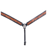 COMFYTACK W. H. Breast Collar Tk. Genuine American Leather by Hilason – Cowboy and equestrian accessories