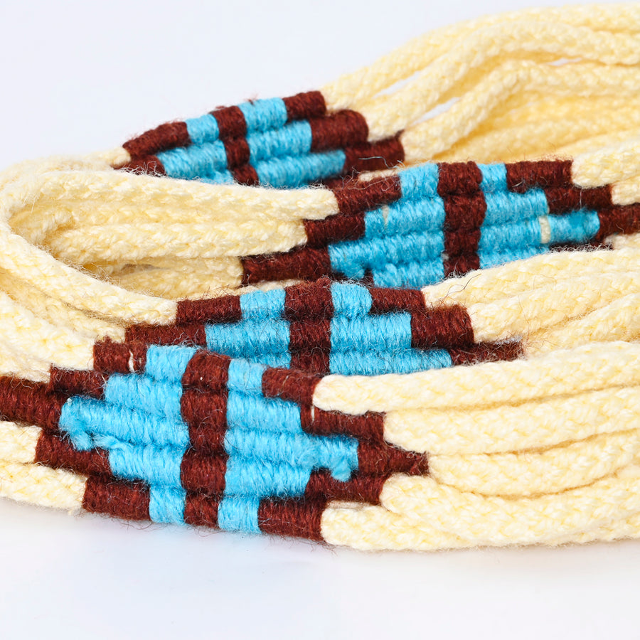 American Darling Hand Braided Wool Strand Crossbody Handle Strap for Bags Phone Wallet Purse Clutch Cellphone Holder
