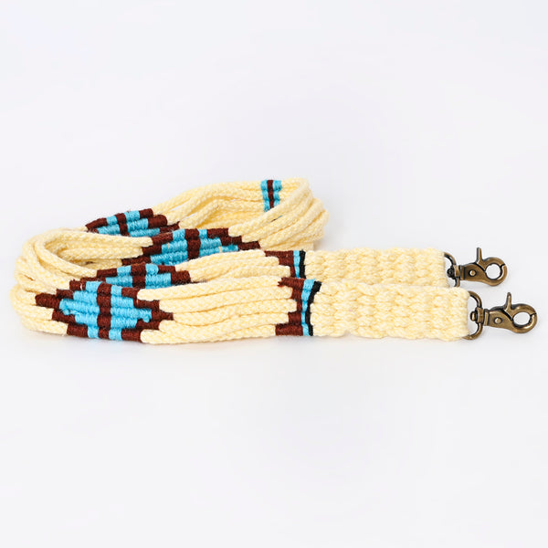 American Darling ADWSX110 Hand braided Wool strand Crossbody Handle by Hilason – Cowboy and equestrian accessories