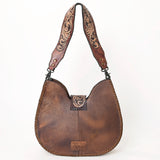 American Darling Hobo Hand Tooled Hair-On Genuine Leather women bag western handbag purse