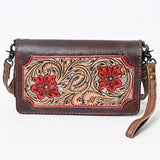 ADBG1080 American Darling Organiser Hand Tooled Genuine Leather women bag western handbag purse