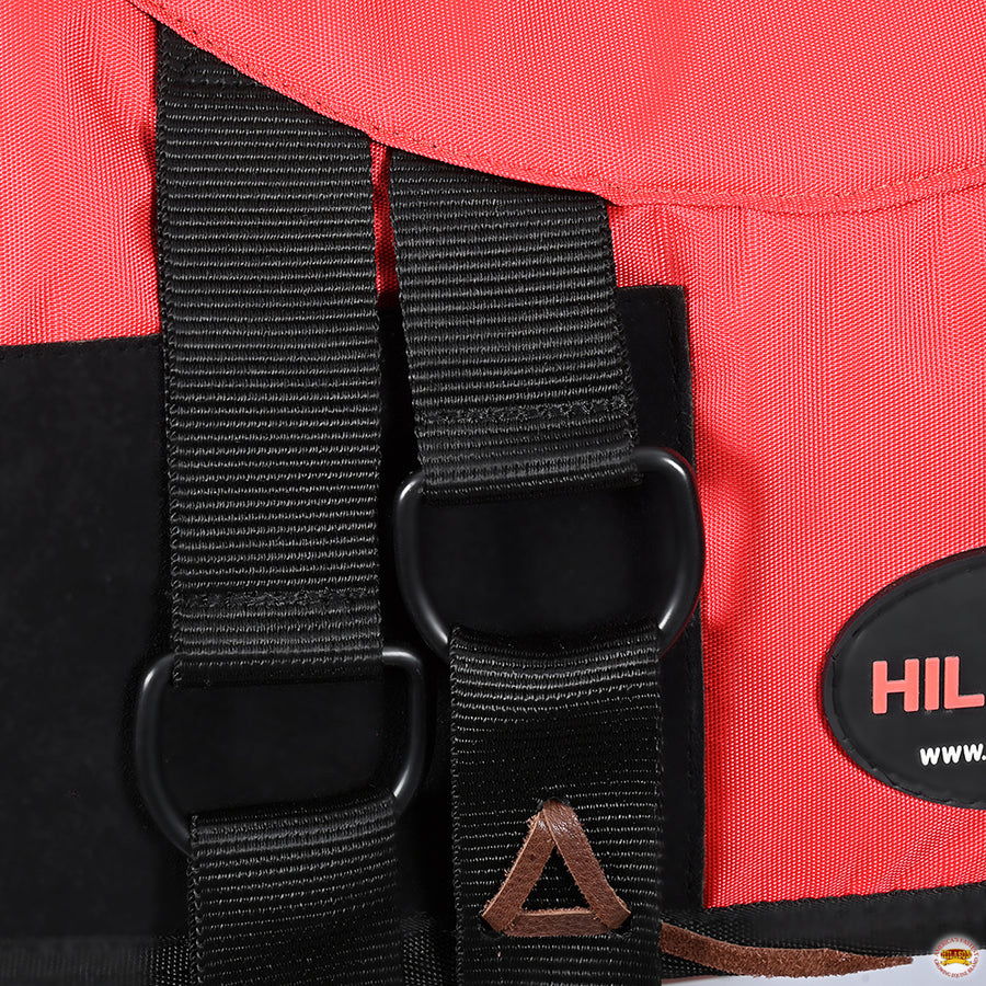 HILASON Western 1680D Horse Riding Bareback Pad W/ Accessory Bag