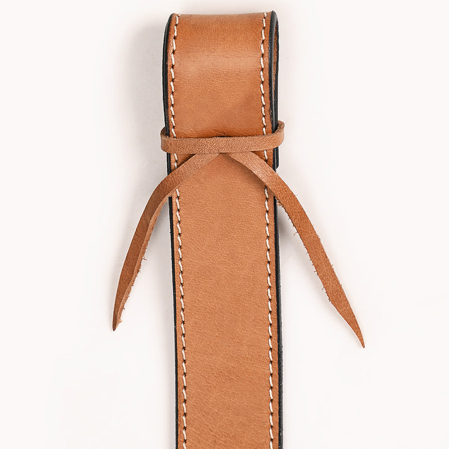 HILASON Horse Western Carved Leather Rear Flank Back Cinch Girth Saddle Billets Comfytack | Billet Strap