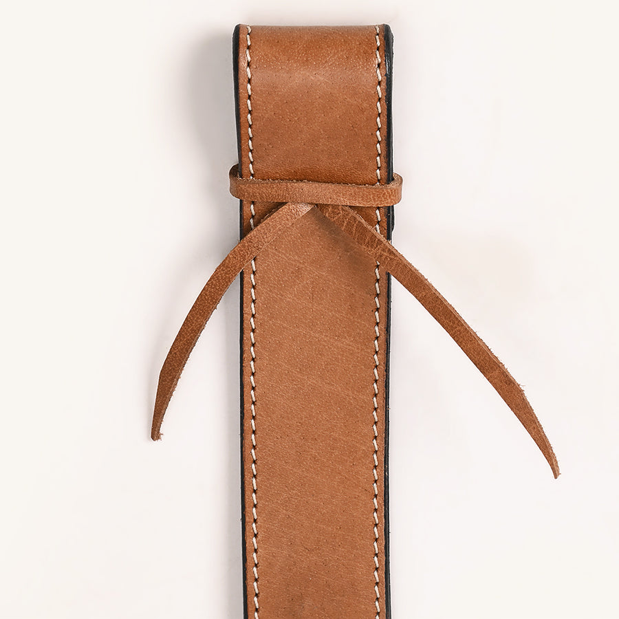HILASON Horse Western Carved Leather Rear Flank Back Cinch Girth Saddle Billets Comfytack | Billet Strap