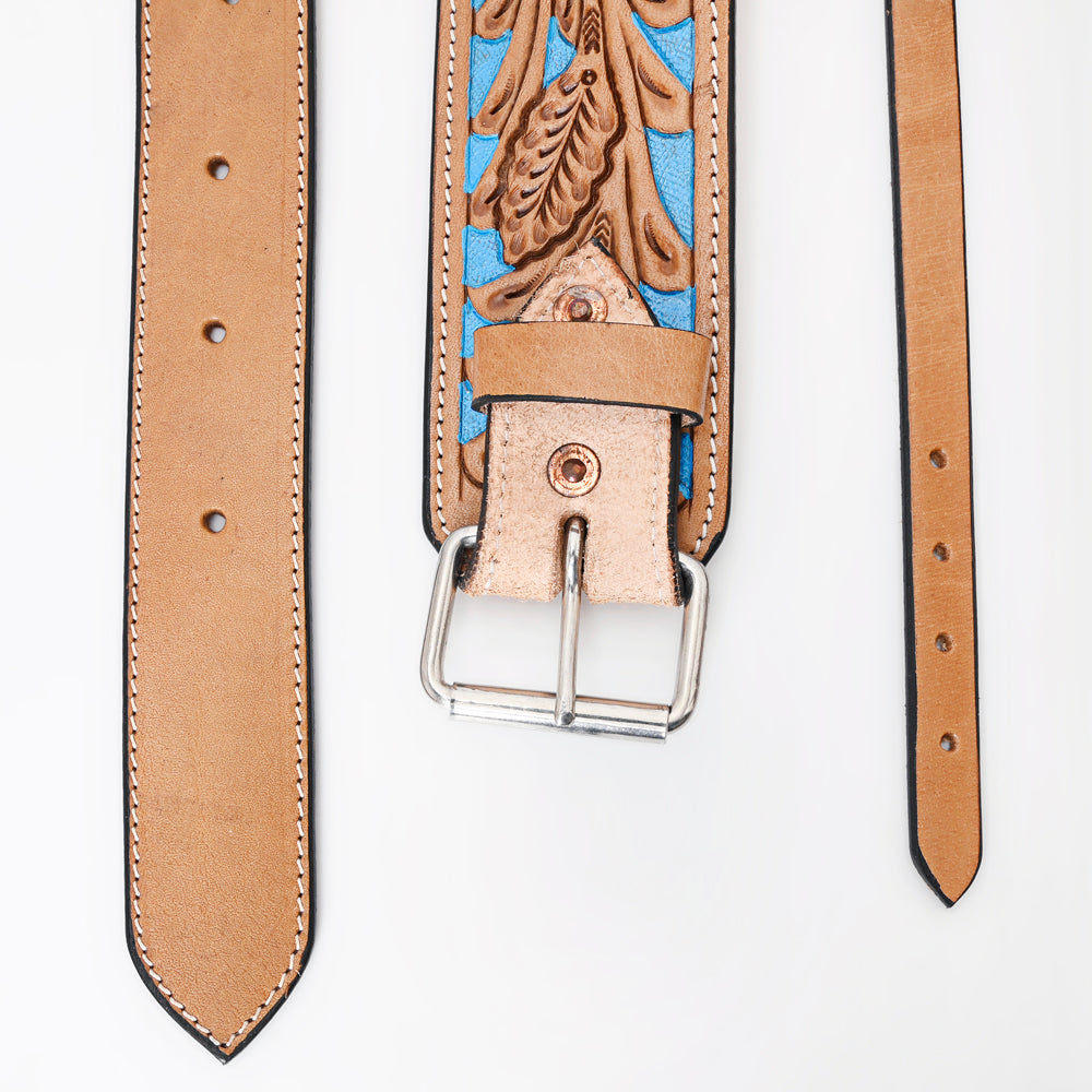 HILASON Horse Western Carved Leather Rear Flank Back Cinch Girth Saddl ...