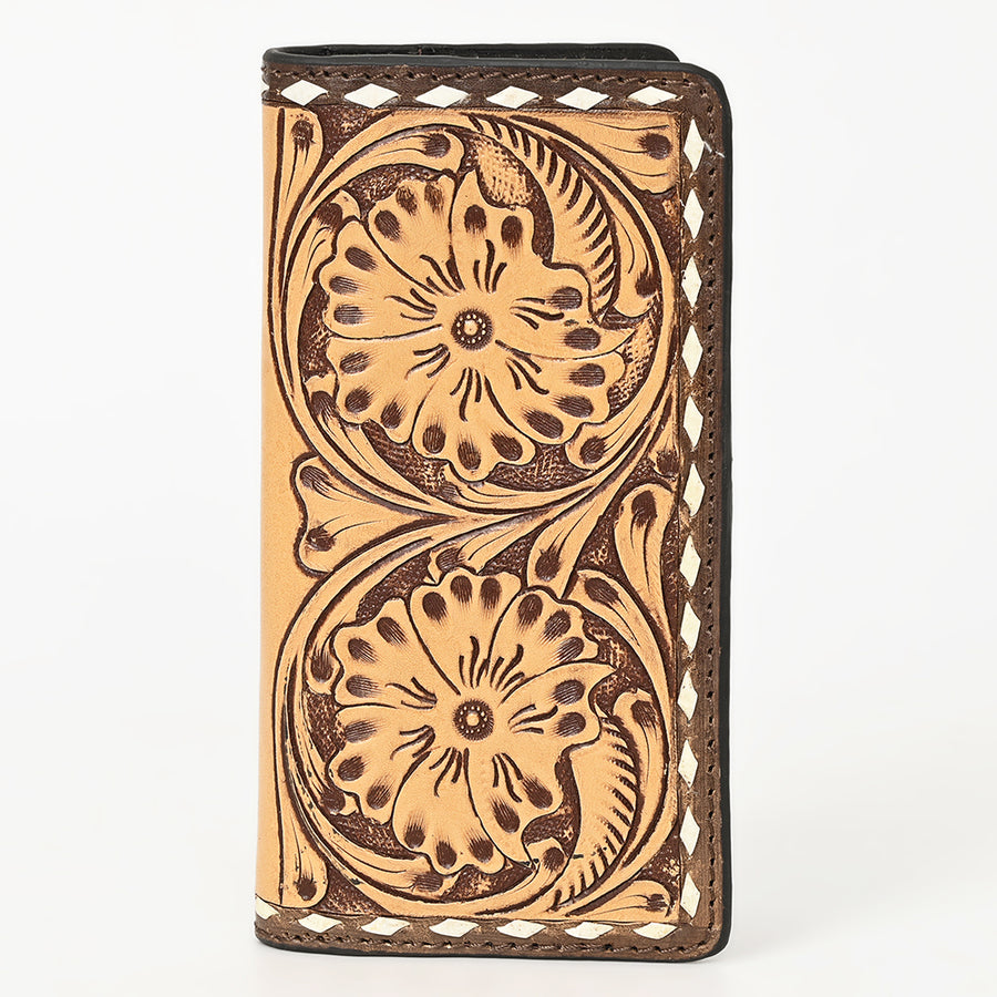 American Darling Clutch Hand Tooled Genuine Leather Women Bag Western Handbag Purse