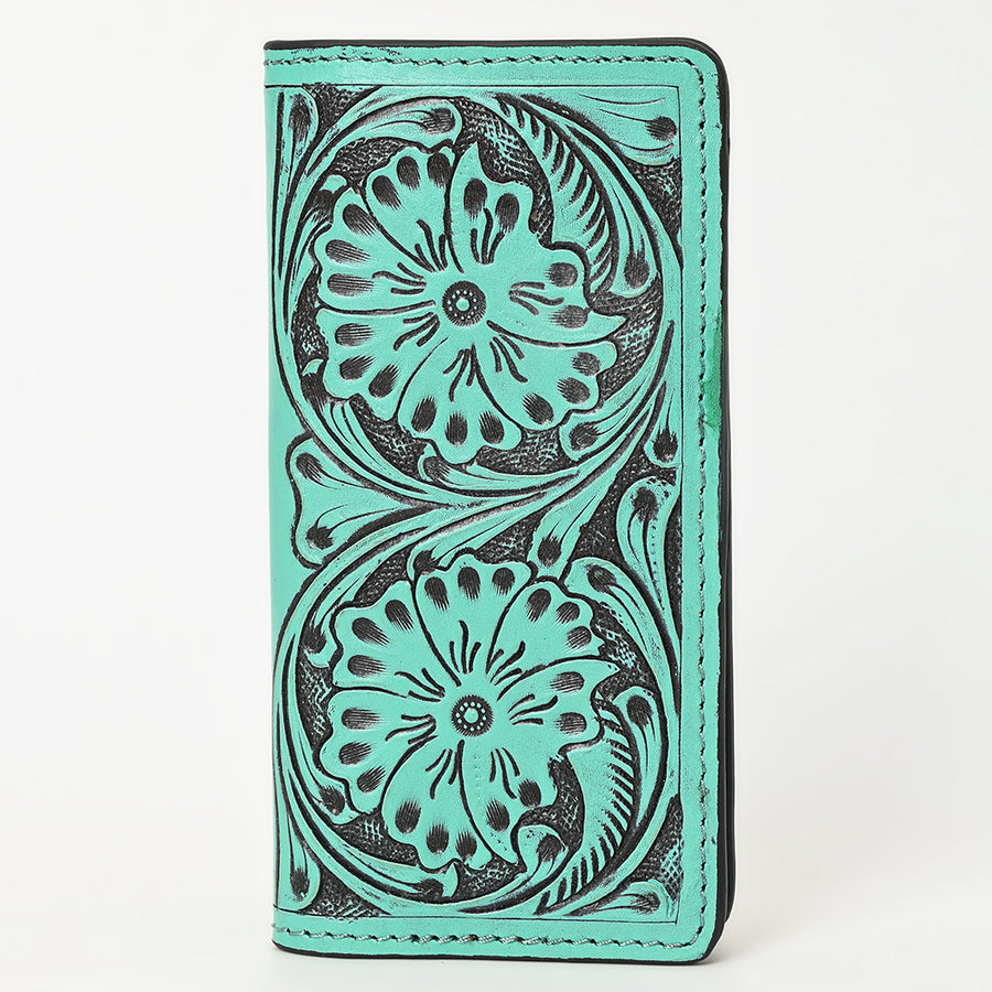 American Darling Clutch Hand Tooled Genuine Leather Women Bag Western Handbag Purse