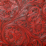 American Darling Canteen Bag Hand Tooled Hair on Genuine Leather Western Women | Handbag Purse