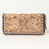 American Darling Clutch Hand Tooled Genuine Leather Western Women Bag Handbag Purse | Purses
