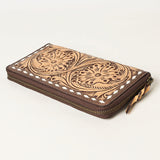 American Darling Clutch Hand Tooled Genuine Leather Western Women Bag Handbag Purse | Purses