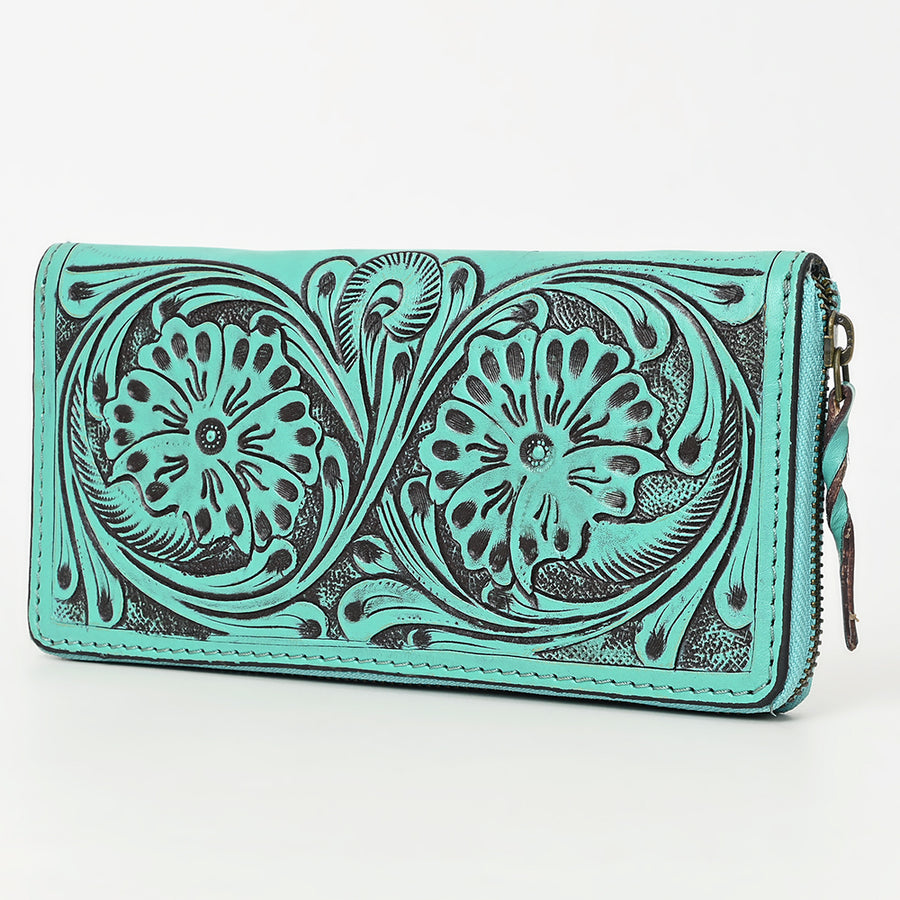 American Darling Clutch Hand Tooled Genuine Leather Western Women Bag Handbag Purse | Purses - Uhorse