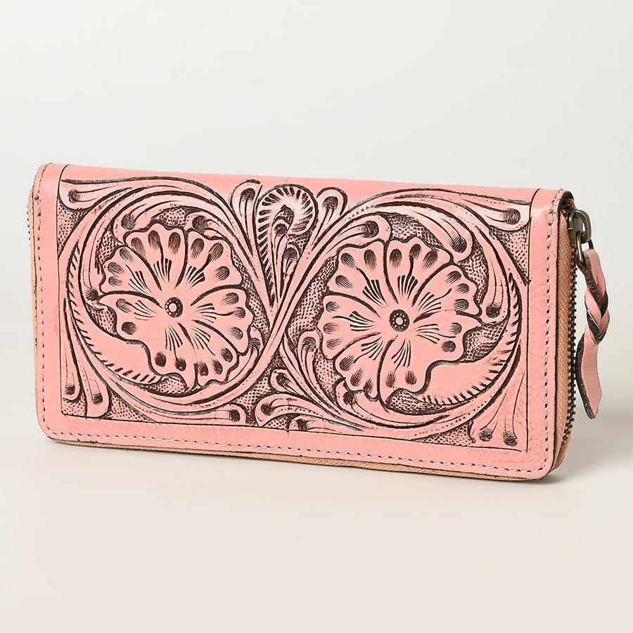 American Darling Clutch Hand Tooled Genuine Leather Western Women Bag Handbag Purse | Purses - Uhorse