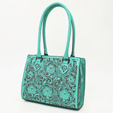 American Darling Tote Hand Tooled Genuine Leather Western Women Bag Handbag Purse | Casual - Uhorse