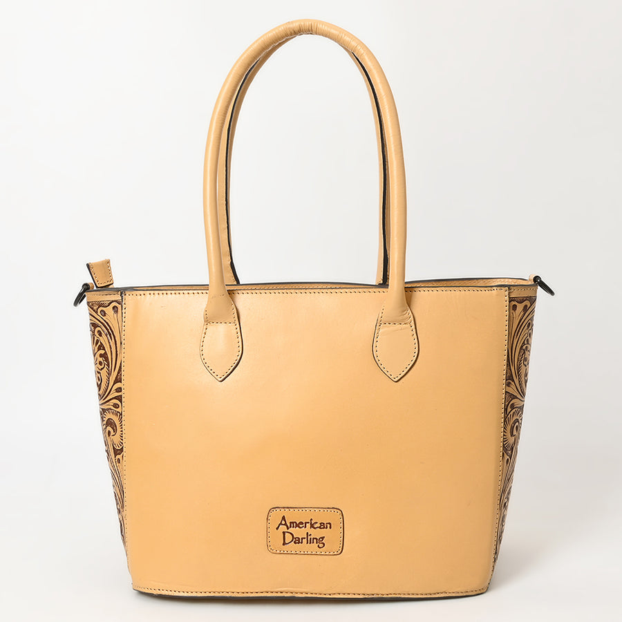 American Darling Tote Hand Tooled Genuine Leather Western Women Bag Handbag Purse | Casual