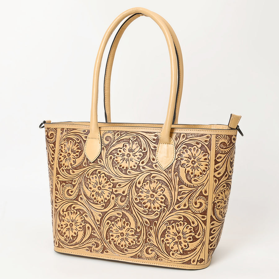 American Darling Tote Hand Tooled Genuine Leather Western Women Bag Handbag Purse | Casual - Uhorse