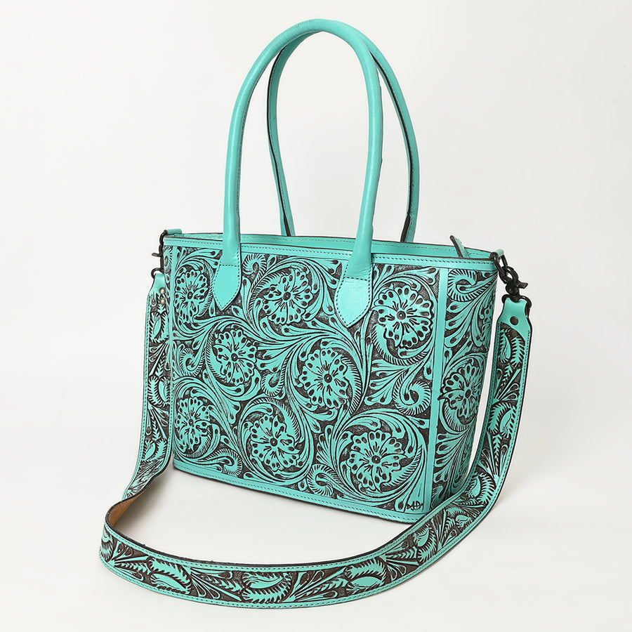 American Darling Tote Hand Tooled Genuine Leather Western Women Bag Handbag Purse | Casual - Uhorse