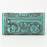 American Darling Wallet Hand Tooled Genuine Leather Western Women Bag | Wristlet Travel