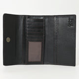 American Darling Wallet Hand Tooled Genuine Leather Western Women Bag | Wristlet Travel