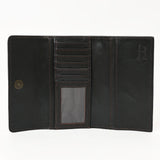 American Darling Wallet Hand Tooled Genuine Leather Western Women Bag | Wristlet Travel