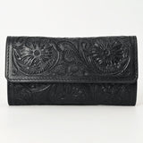 American Darling Wallet Hand Tooled Genuine Leather Western Women Bag | Wristlet Travel
