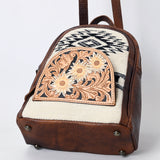 American Darling Hand Tooled Hair On Genuine Leather Women Bag Western Handbag Purse